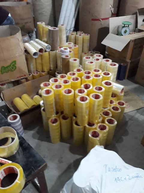 Băng keo trong vàng 4,8mm x 200 yard