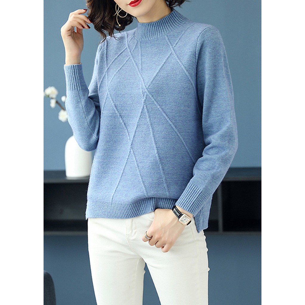 Áo len nữ cách điệu mẫu mới al19