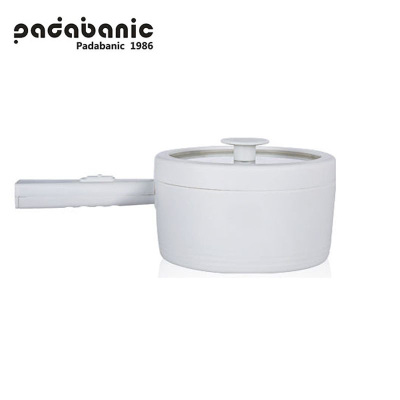 Nồi Lẩu Điện Mini Đa Chức Năng Hầm Hấp Nấu Lẩu Chiên Rán Chống Dính dung tích 1.6 lít chống dính hiệu quả-bảo hàng 1 năm