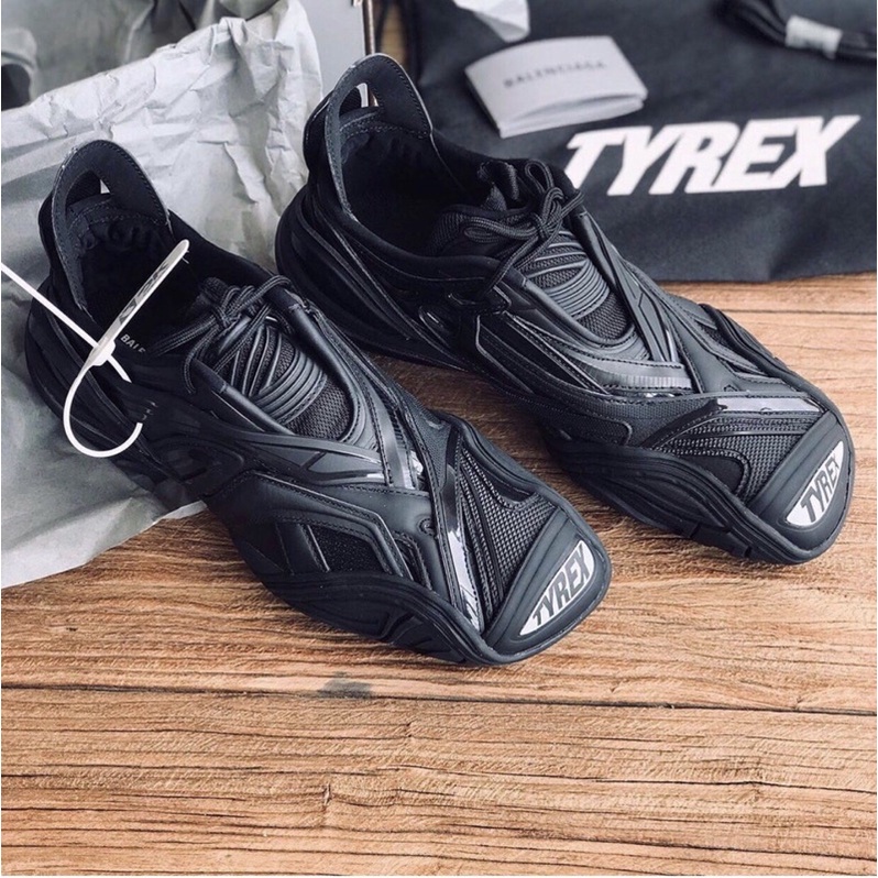 Giày thể thao Track Tyrex đen cao cấp ( ảnh chụp thật tại shop , đủ phụ kiện)