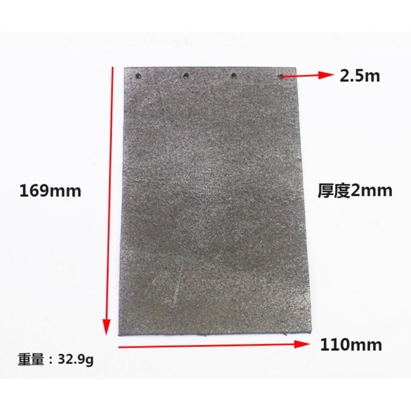 Nhám chì, nhám nhiệt, Tấm than 4 lỗ máy chà nhám tăng 9403