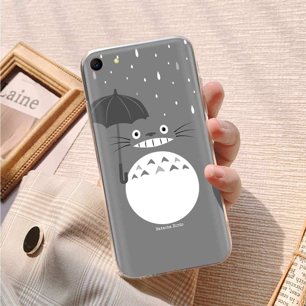 Ốp Điện Thoại Mềm Trong Suốt Hình Totoro Gt291 Cho Motorola Moto G4 G5 G5S G6 Play Plus