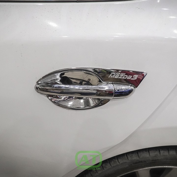 Ốp Hõm Cửa Xe Mazda 3 Mạ Crom 2015-2020
