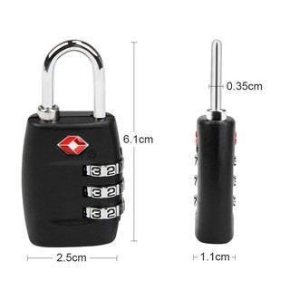 Ổ khóa số TSA cho vali du lịch JASIT TSA335