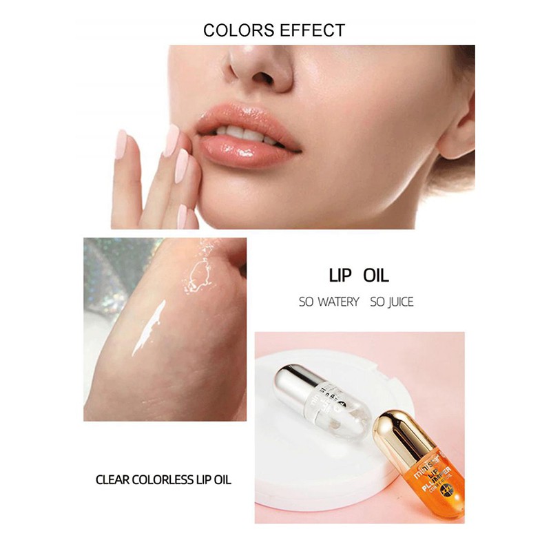 Ministar Ginger Peppermint Capsules Lip Enlargement Big Mouth Lip Gloss Set Moisturizing and Enlarging Lip Oil Lip Glaze | BigBuy360 - bigbuy360.vn