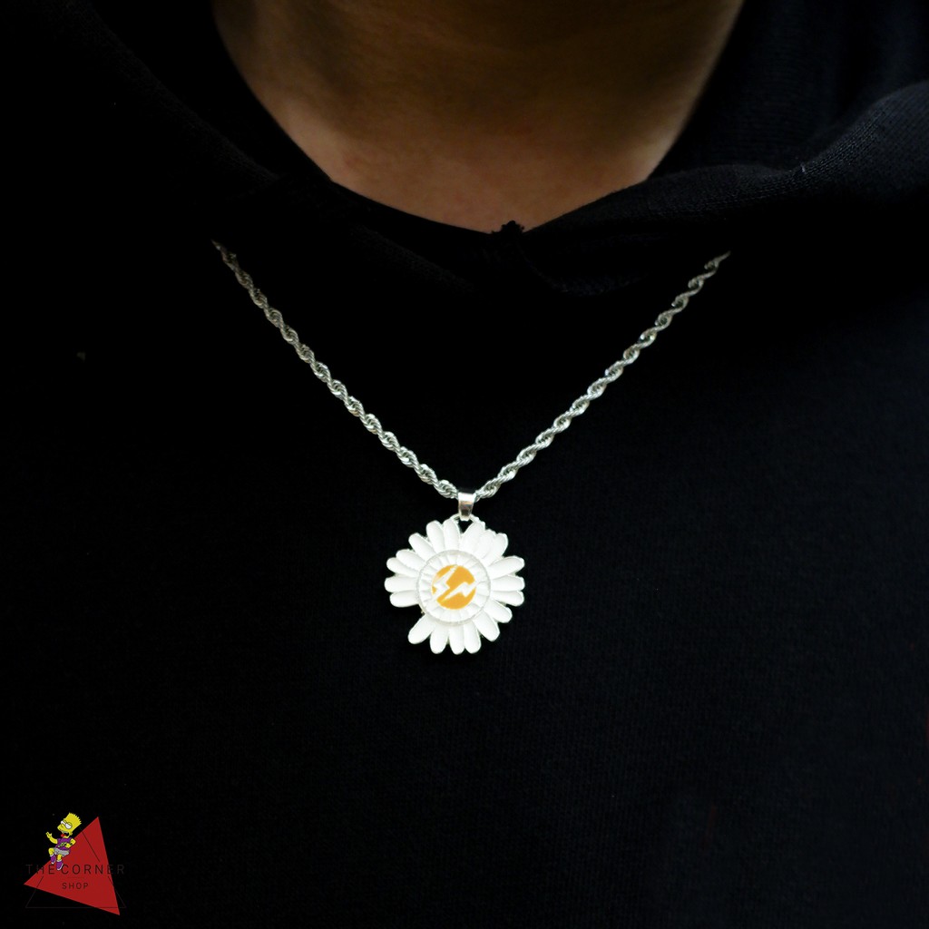 Dây chuyền Hoa cúc Peaceminusone cao cấp [Ảnh thật] (full box)