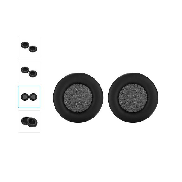 Bộ 2 cái ốp, mút da loiaj tốt thay tai nghe có đường kính 9-10cm