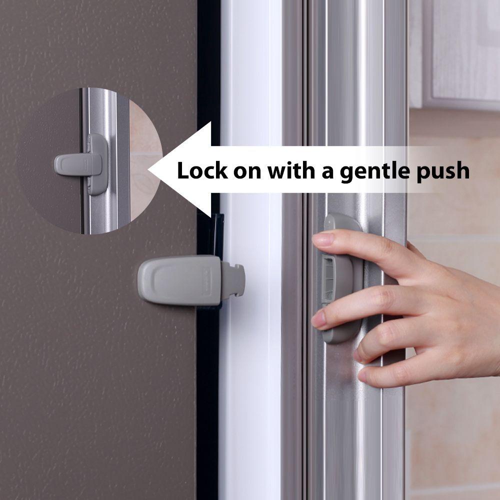 Khóa Cửa Tủ Lạnh/Tủ Lạnh Bảo Vệ An Toàn Cho Bé Nhiều Màu Sắc