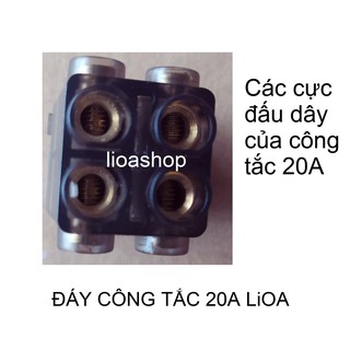 CÔNG TẮC 2 CỰC 20A LiOA.