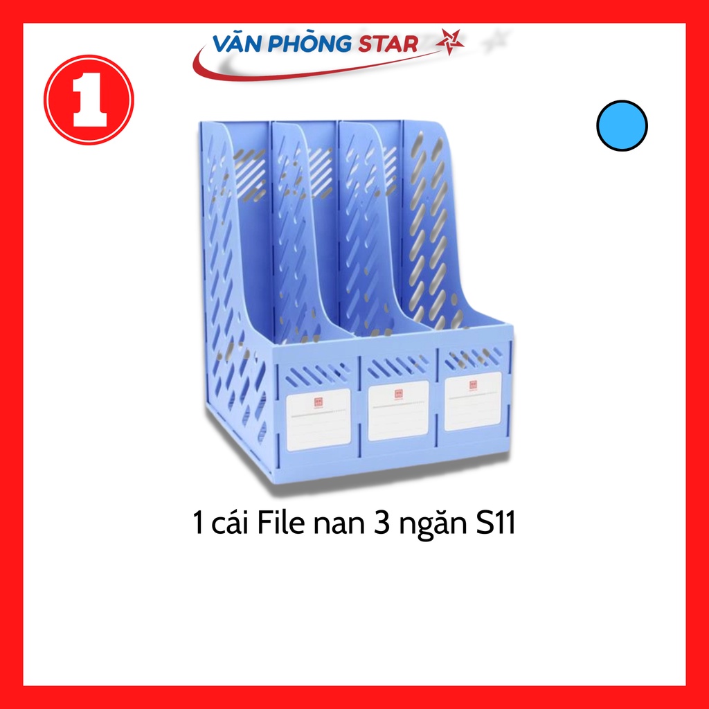 File nan 3 ngăn S11, A4 PROLINE - Hồng Hà