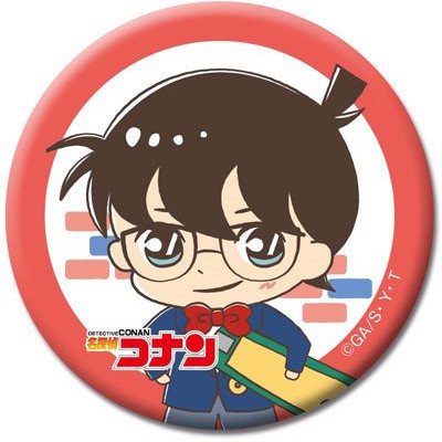 Combo 8 huy hiệu cài áo in hình Detective conan Thám tử lừng danh anime chibi dễ thương tiện lợi