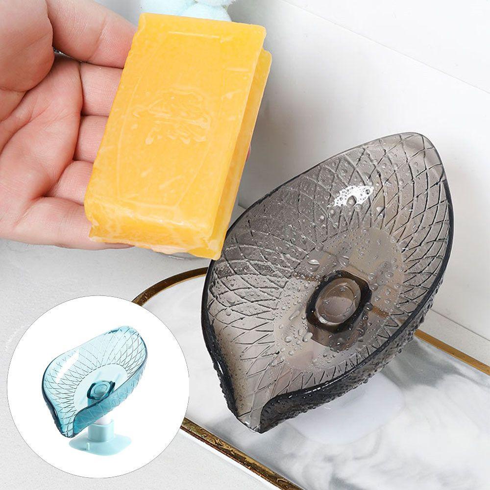 Giá Đỡ Xà Phòng Bằng ABS Hình Chiếc Lá Dành Cho Phòng Tắm