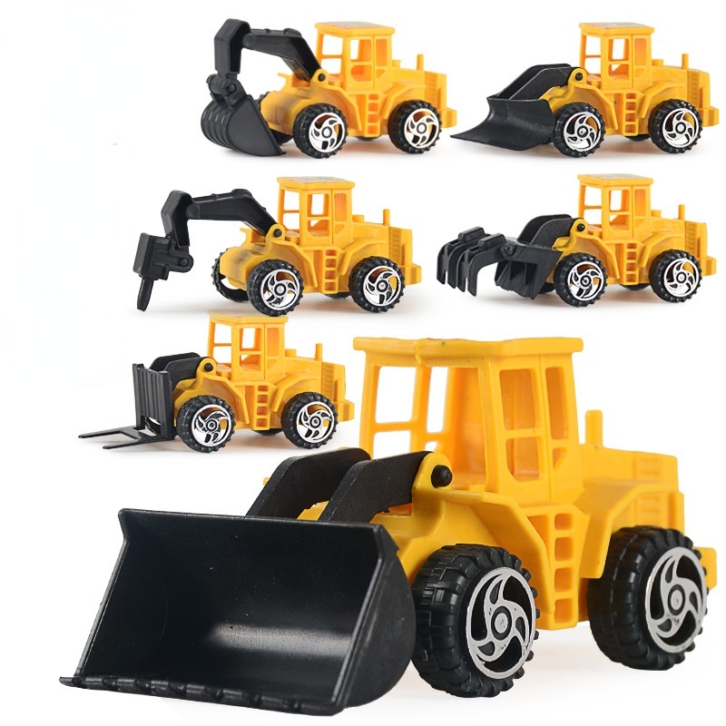Mô Hình Xe Ủi Đất Đồ Chơi Cho Bé