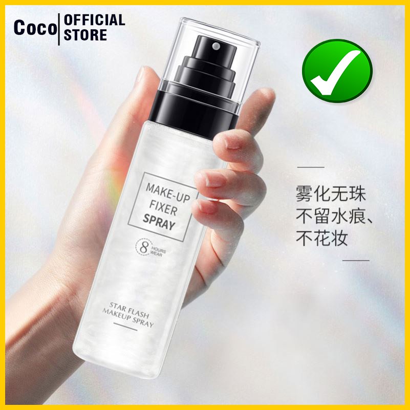 XỊT KHOÁ NỀN & BẮT SÁNG CĂNG BÓNG LỚP MAKEUP SUỐT 8 TIẾNG SPRAY