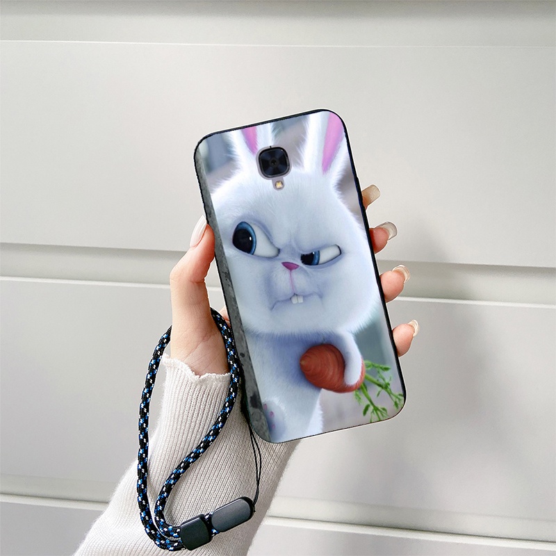 Hoạt Hình Ốp Điện Thoại Họa Tiết Doraemon / Gấu Trúc / Minions Gắn Dây Đeo Dành Cho Oneplus 1 + 3 3T 5 5T