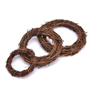 Vòng cây khô, vòng tròn tổ chim, vòng tròn nguyệt quế - Size 15cm 20cm 30cm