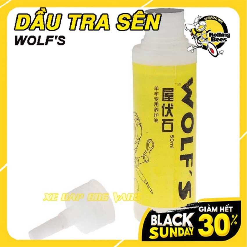 Dầu tra xích xe đạp WOLF'S Hàng Chính Hãng