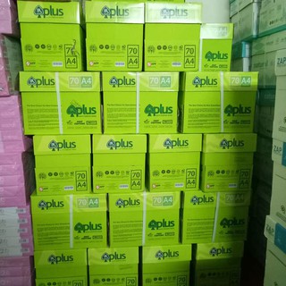 Giấy in, giấy photo IK plus A4 ĐL 80gsm, 70gsm(500 tờ/1 ram ), Giấy bám mực tốt _ Hàng nhập khẩu