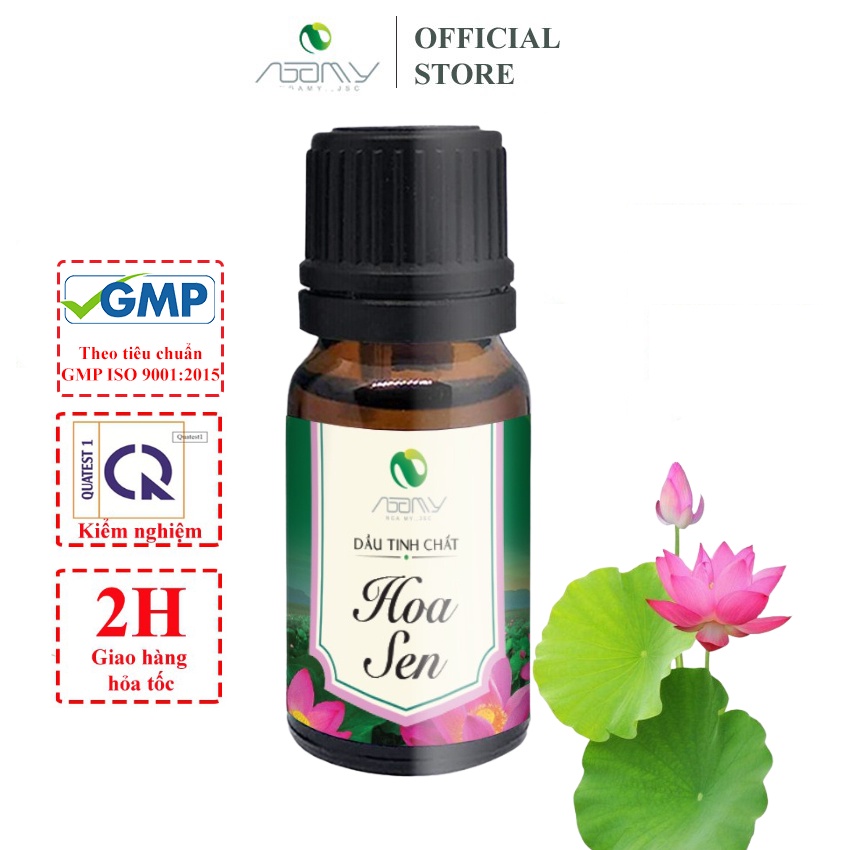 Tinh Dầu Thơm Phòng Hoa Sen Nga My Thơm Phòng Giúp Giảm Căng Thẳng Mệt Mỏi