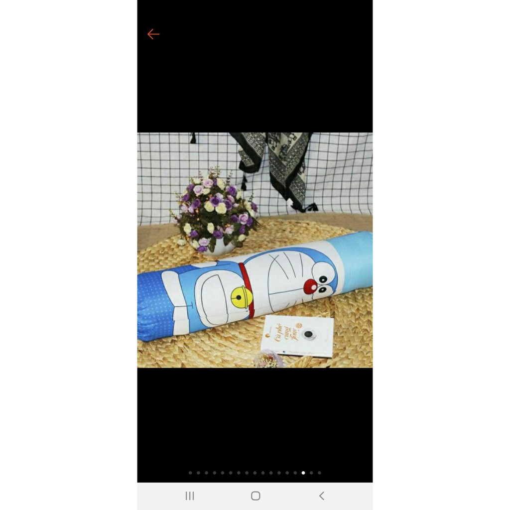 vỏ gối ôm cotton poly nhiều mẫu