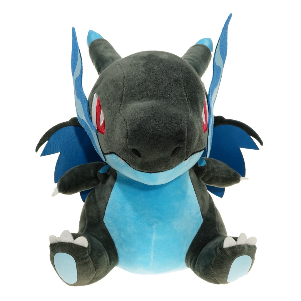 GẤU BÔNG POKEMON RỒNG LỬA MEGA CHARIZARD X NGỒI  HÀNG CHÍNH HÃNG MỚI 100%