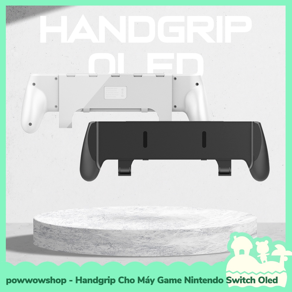 [Sẵn VN - Hỏa Tốc] OLED Phụ Kiện Handgrip Tay Cầm Nhựa ABS Cho Máy Game Nintendo Switch Oled JYS