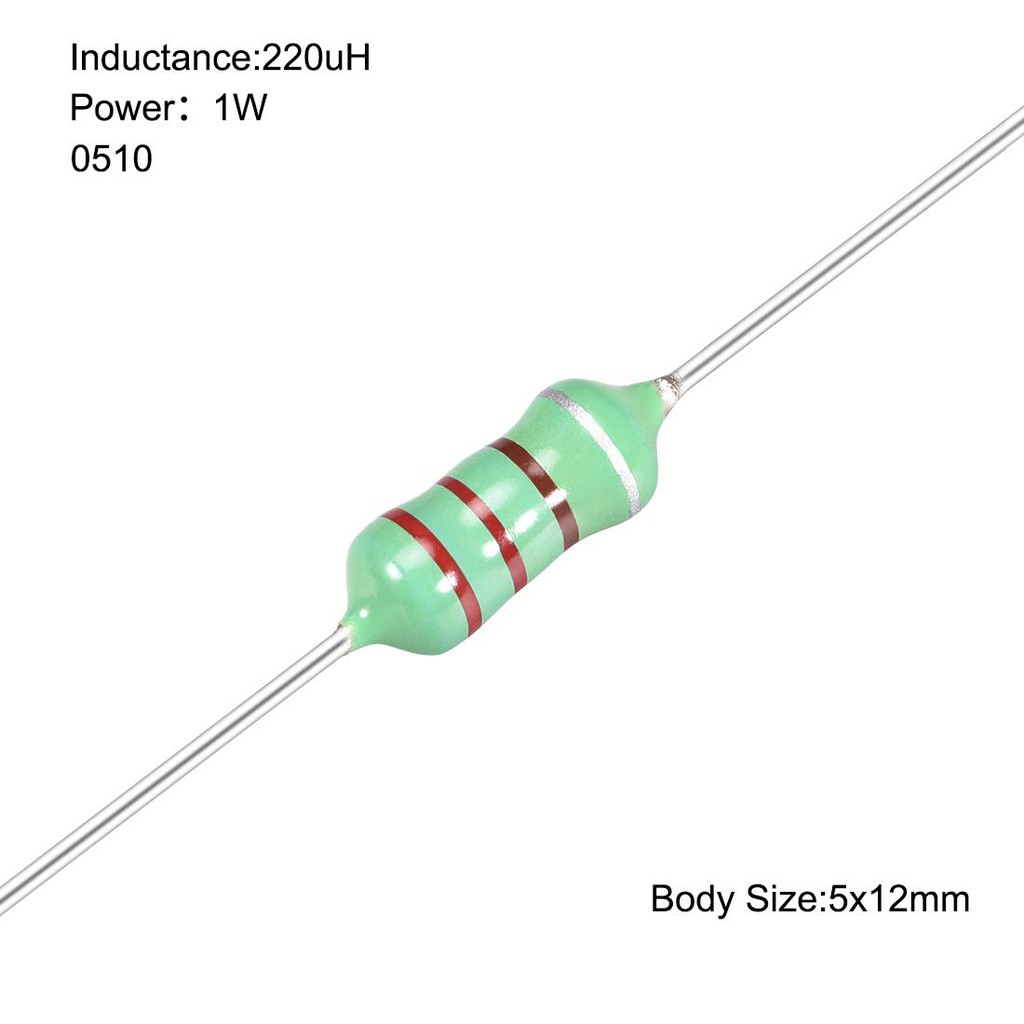 Cuộn cảm vạch 220uH 1/2W 0410