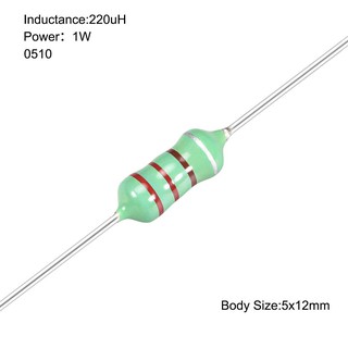 Cuộn cảm vạch 220uH 1/2W 0410