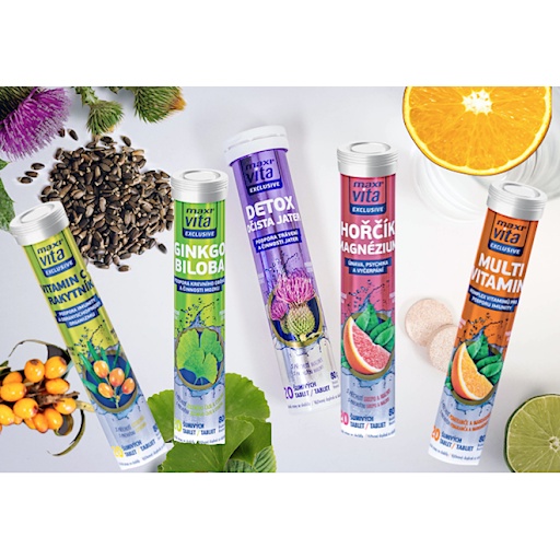 Viên Sủi Canxi, Vitamin C Maxi Vita