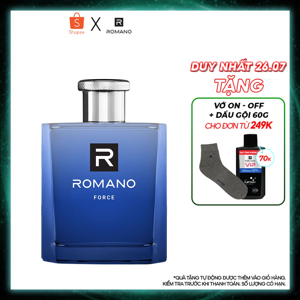 Nước hoa Romano 50ml Force | Thế Giới Skin Care