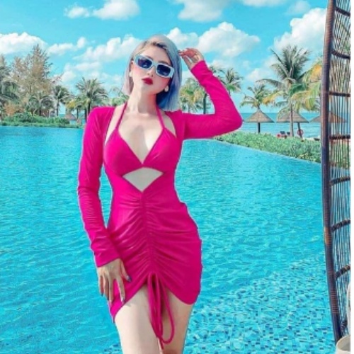Sét Bikini 3 Món Body Dài Tay Siêu Hót KONKUN MS96