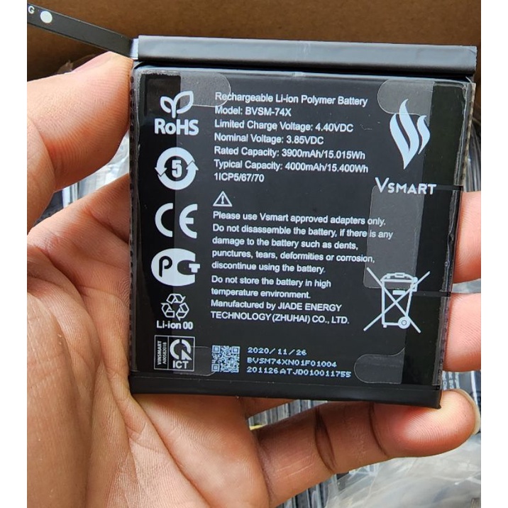 Pin Vinsmart Aris / Aris pro