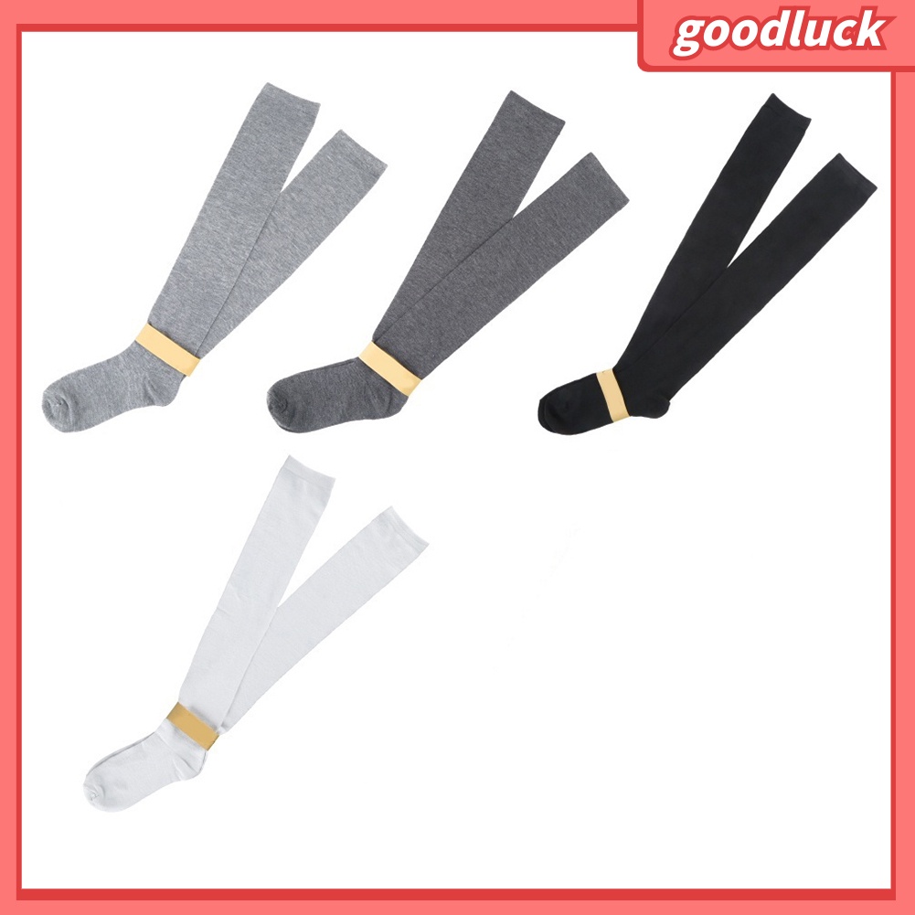 Tất cotton co giãn dài qua gối thời trang cho nữ