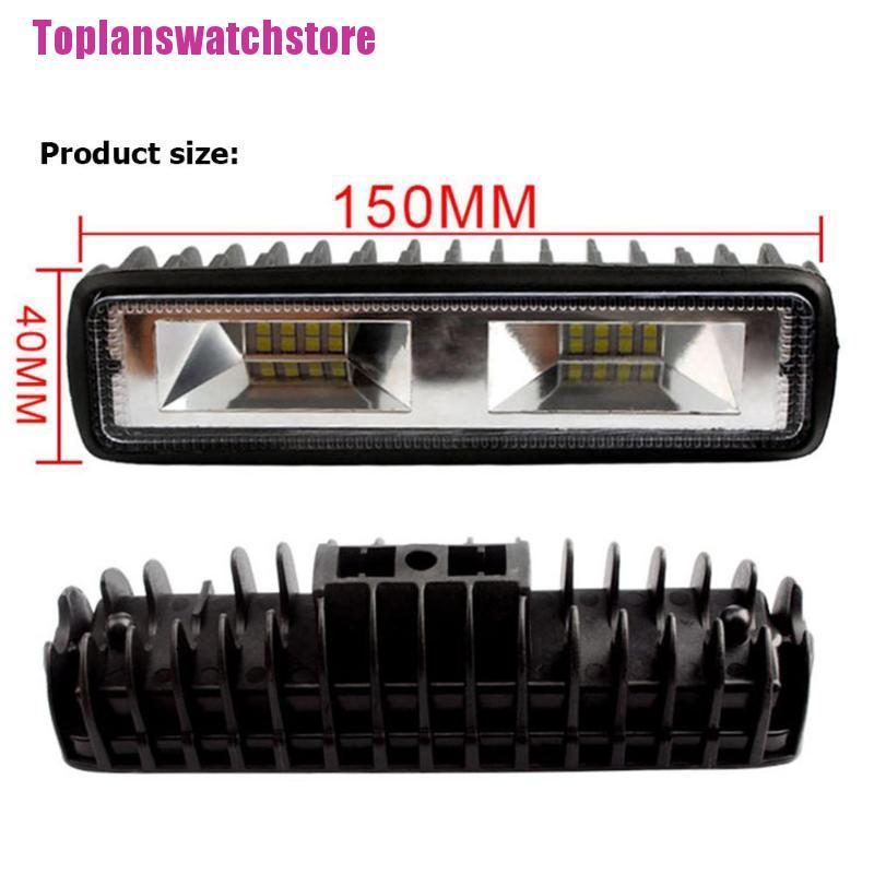 Đèn Led 16 Bóng 48W 6000K Chống Thấm Nước Cho Xe Hơi