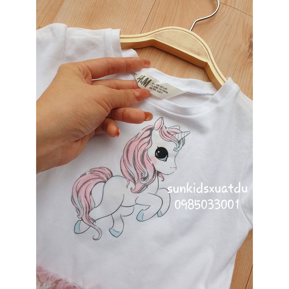 Váy ngựa Pony hồng kim sa