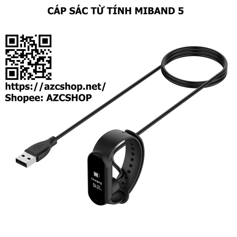 Dây Sạc, cáp sạc Cho Xiaomi Mi band 5 , Miband 4, Miband 3 - Hàng Xịn Cho Miband5 , 4, 3