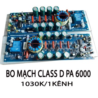 Bo công suất class d 8 mosfet - pa 6000