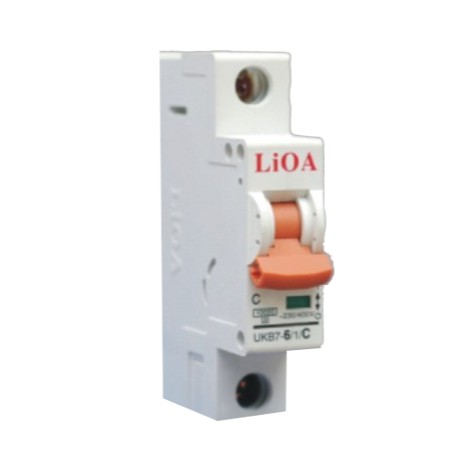 Cầu dao tự động LiOA 1 cực 400V - dòng cắt 10kA