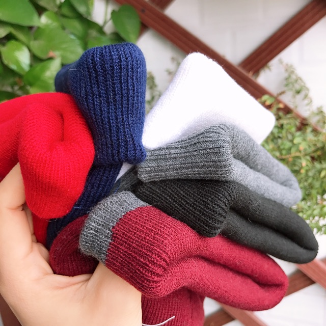 Mũ len trơn Beanie ngắn mini(ẢNH THẬT KÈM VIDEO)