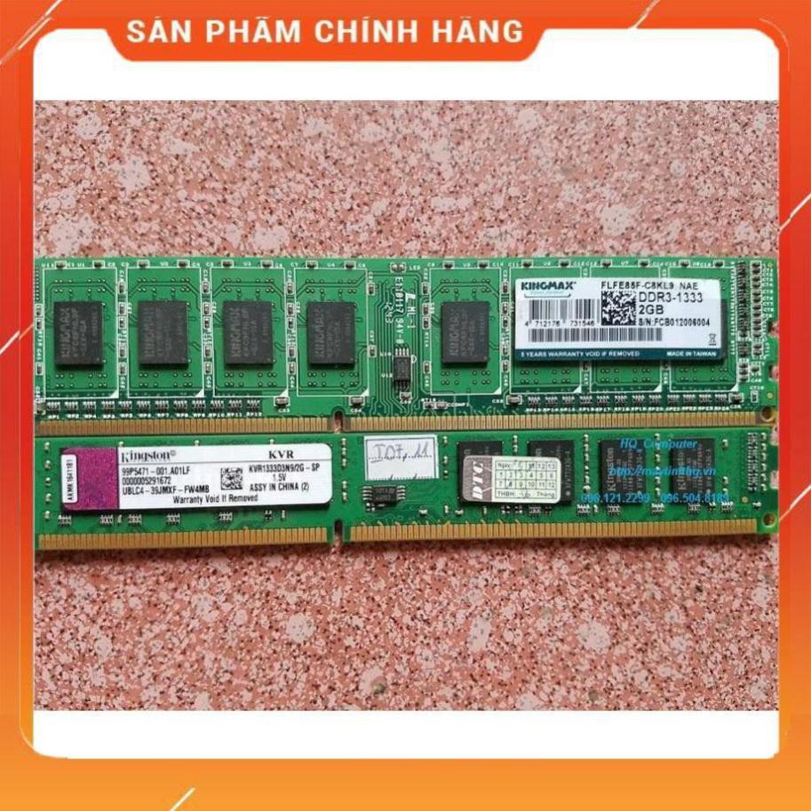 RAM Máy Tính DDR3 - 2GB - bus 1600MHz-1333mhz