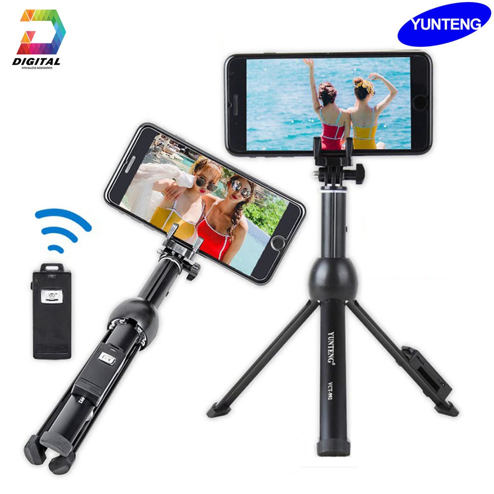 Gậy Chụp Hình Tripod 3 Chân Yunteng VCT-992 Chính Hãng