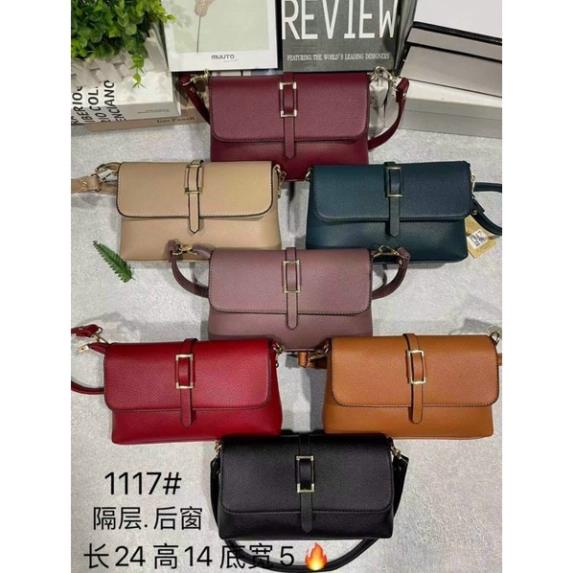 Túi Xách Nữ Da Mềm Cao Cấp Đeo Chéo Công Sở Thời Trang Trung Niên Nữ - A&ESHOP 87089