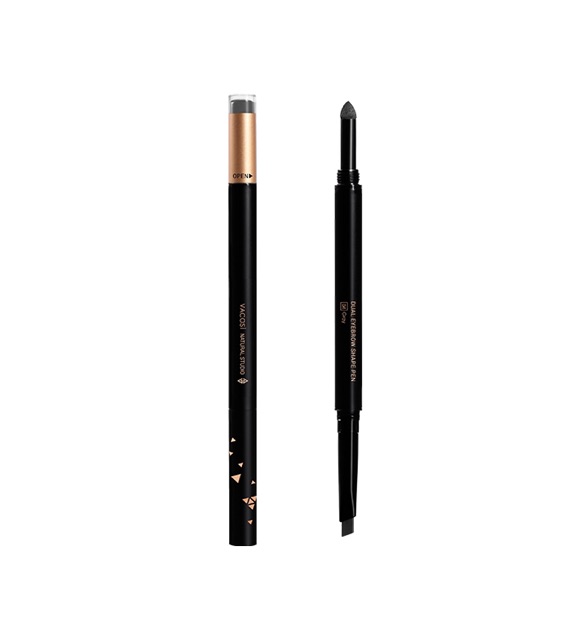 Vacosi - Chì kẻ mày định hình Natural Studio Dual Eyebrow Shape Pen