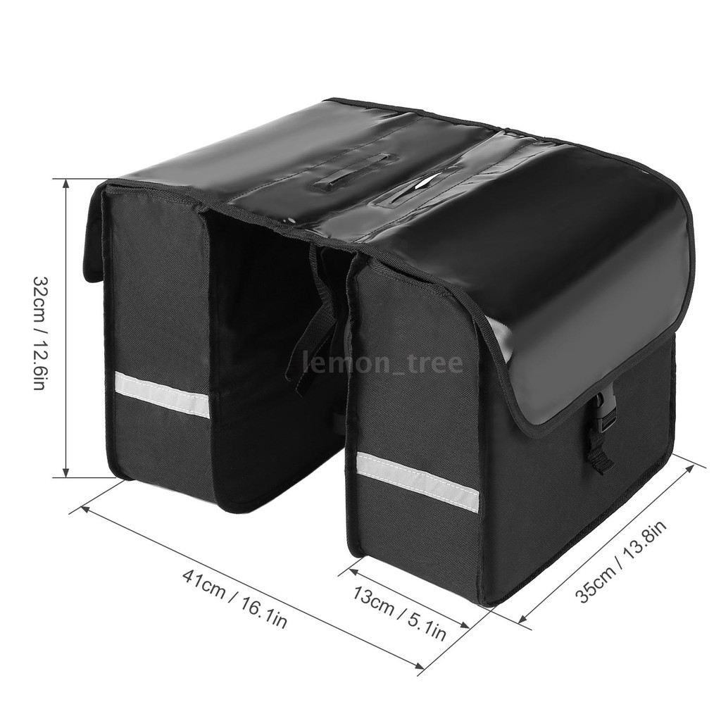 Túi Đựng Vật Dụng Chống Thấm Nước Tiện Lợi Gắn Yên Sau Cho Xe Đạp