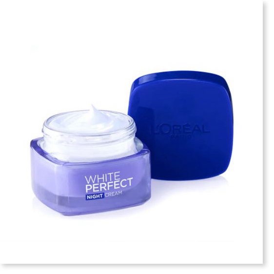 Kem Dưỡng Trắng, Đều Màu Da Ban Đêm L'Oreal White Perfect Night Cream 50ml