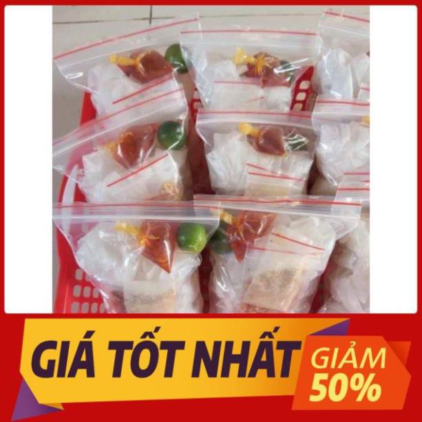 (shop uy tin) 1 bịch bánh tráng trộn sa tế thập cẩm shopnamdung để riêng gia vị (chat luong)