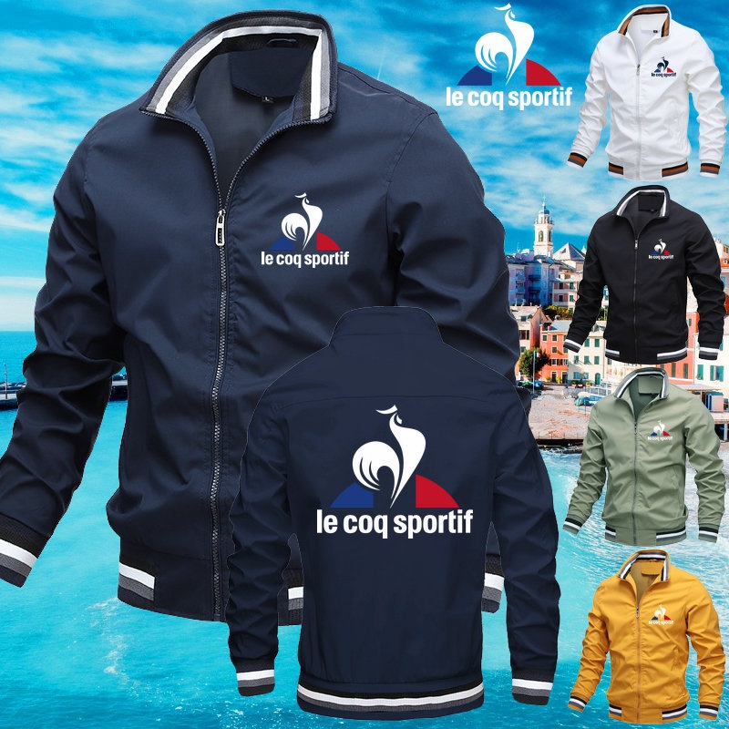 Áo Khoác Thể Thao Bóng Chày In Logo Le Coq Sportif Chất Lượng Cao Thời Trang Thu Đông