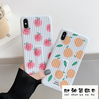 Ốp điện thoại in hình trái cây cho iphone 6s 7p x xs max
