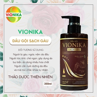 Dầu gội sạch gàu dược liệu ViONIKA giúp hết gàu, giảm ngứa - có vòi