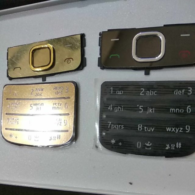 Bàn phím Nokia 6700C bạc, vàng, đen loại xịn
